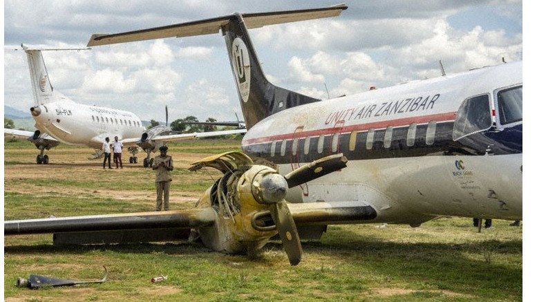 DOUBLE AIRCRAFT INCIDENTS AT KIKOBOGA AIRSTRIP